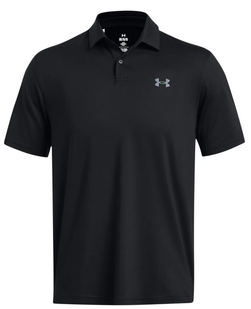 Under Armour T2G men's polo, black/pitch grey