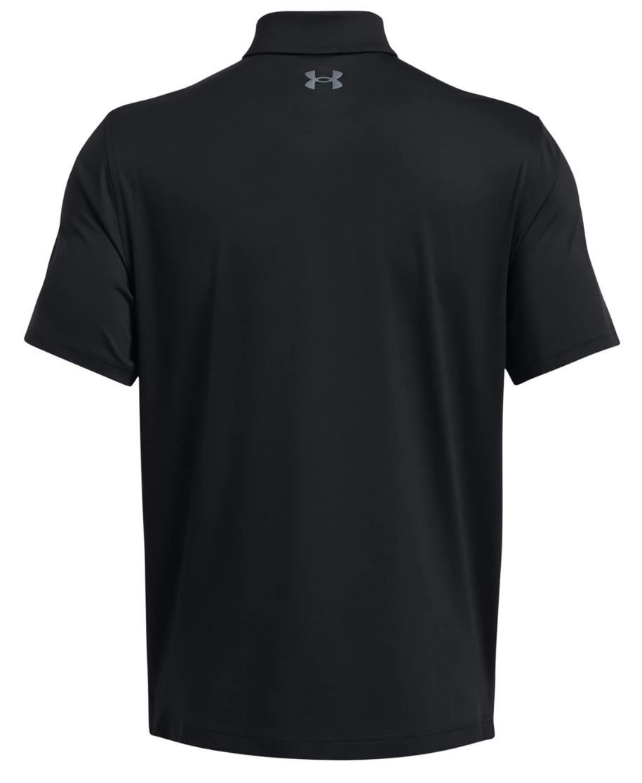 Under Armour T2G men's polo, black/pitch grey