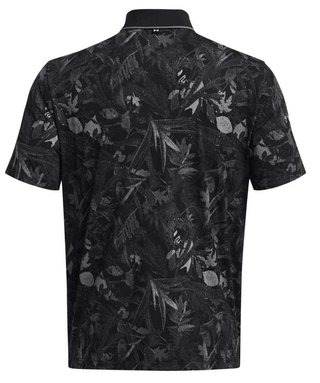 Under Armour Iso-Chill Edge men's polo, black/pitch gray