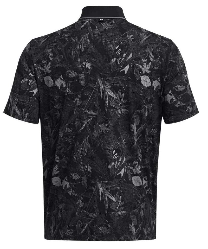Under Armour Iso-Chill Edge men's polo, black/pitch gray