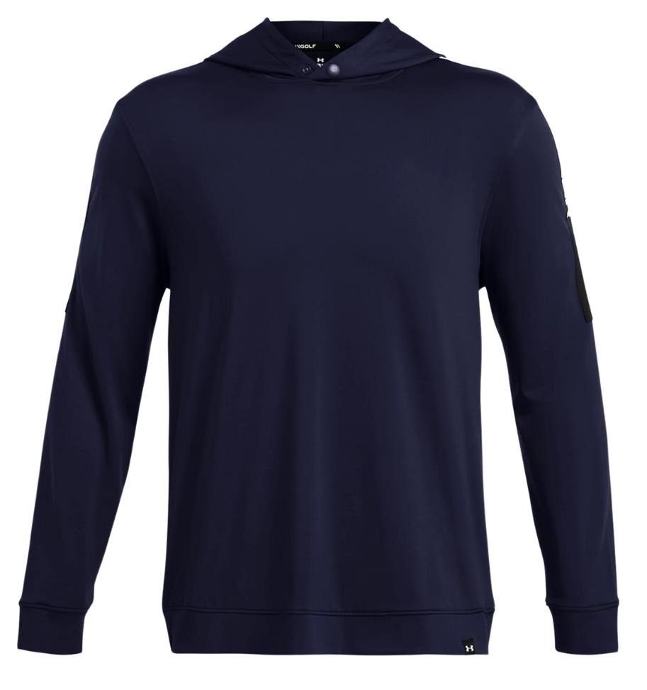 Under Armour Playoff men's hoodie, midnight navy/black/white