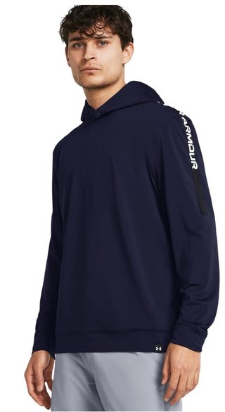 Under Armour Playoff men's hoodie, midnight navy/black/white