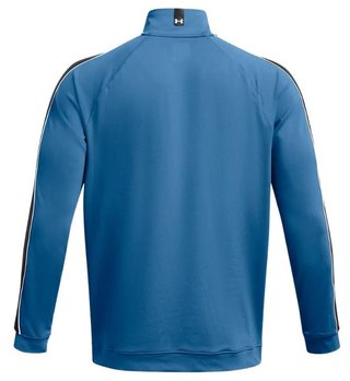 Under Armour Storm Midlayer 1/2 Zip men's sweatshirt, photon blue/midnight navy/white