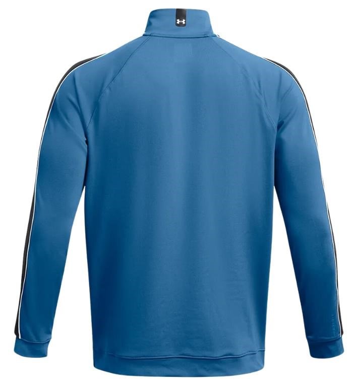 Under Armour Storm Midlayer 1/2 Zip men's sweatshirt, photon blue/midnight navy/white