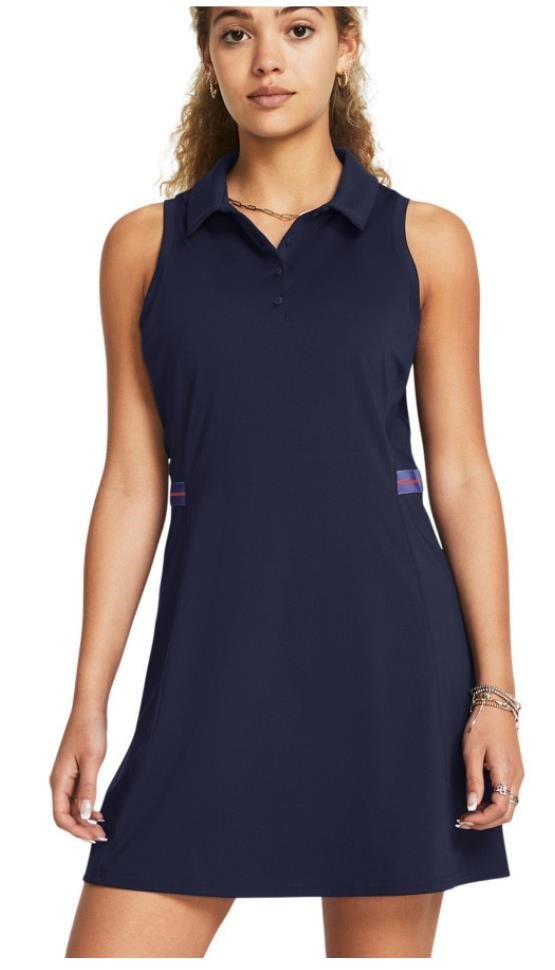 Under Armour Empower women's golf dress 2024, midnight navy/starlight