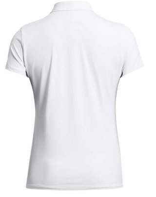 Under Armour Iso-Chill women's polo, white/midnight navy