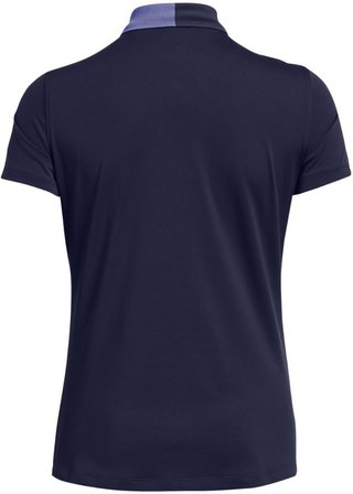 Under Armour Playoff Pitch women's polo, midnight navy/starlight