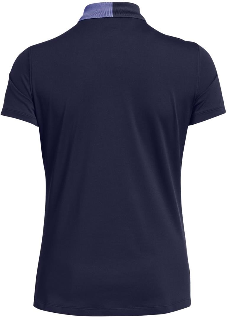 Under Armour Playoff Pitch women's polo, midnight navy/starlight