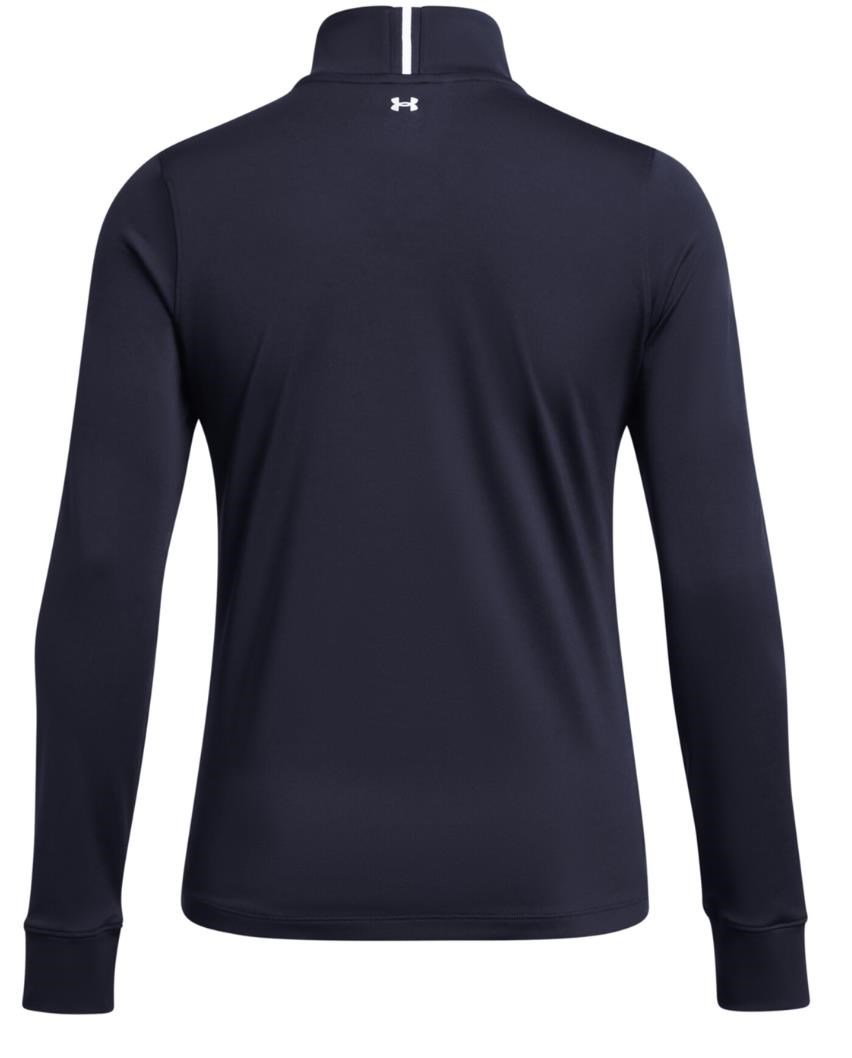 Under Armour Playoff 1/4 Zip women's sweatshirt, midnight navy/white