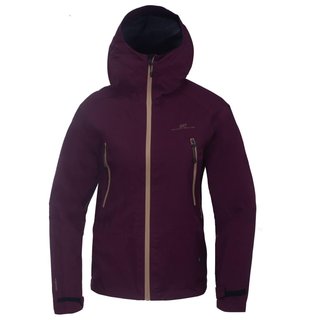 2117 of Sweden Skogmo 3L women's jacket, dark plum
