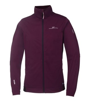 2117 of Sweden Torsvi women's hybrid jacket, dark plum