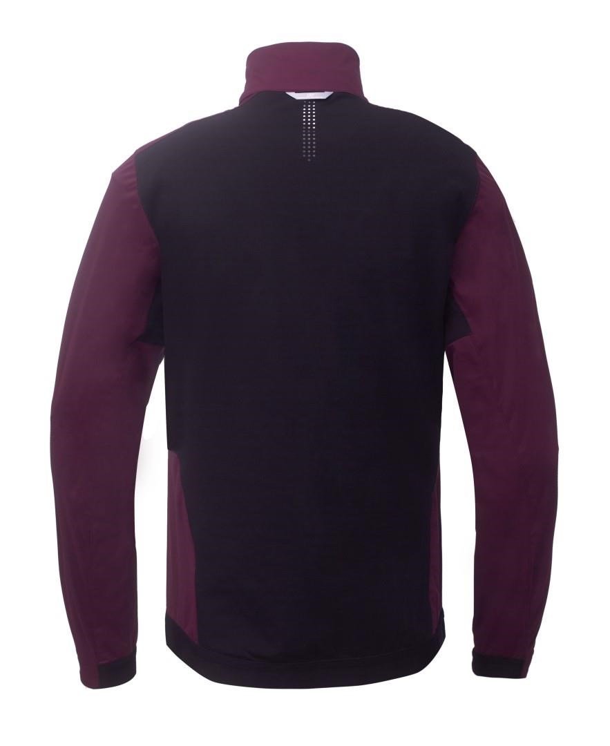 2117 of Sweden Torsvi women's hybrid jacket, dark plum