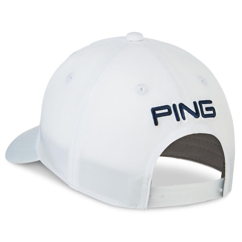 PING Unstructured men's cap, white