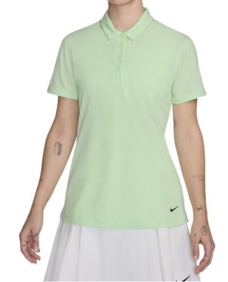 Nike Dri-FIT Victory women's polo, vapor green/black