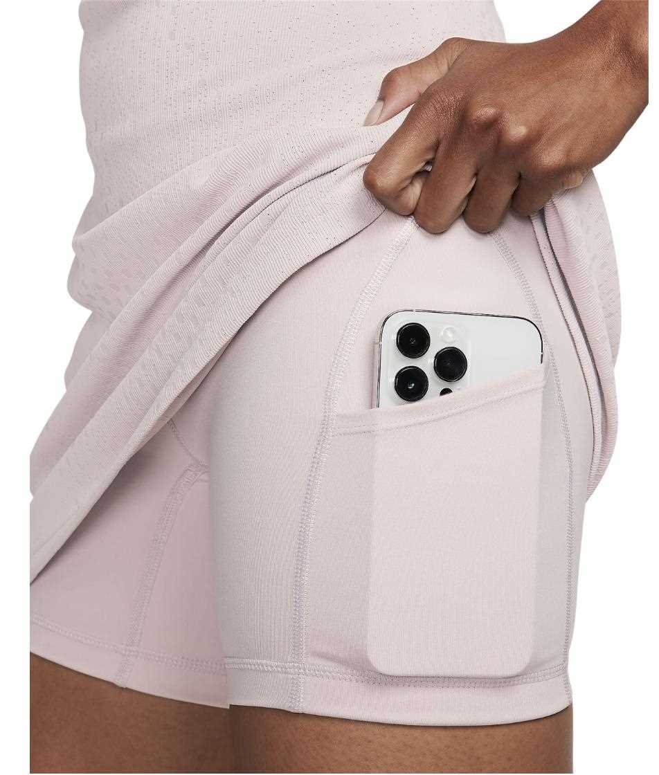 Nike Dri-FIT ADV Tour women's skirt, platinum violet/black