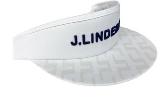 J.Lindeberg Viktor Print men's visor, white