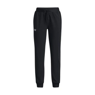 Under Armour Sport Woven girls sweatpants, black