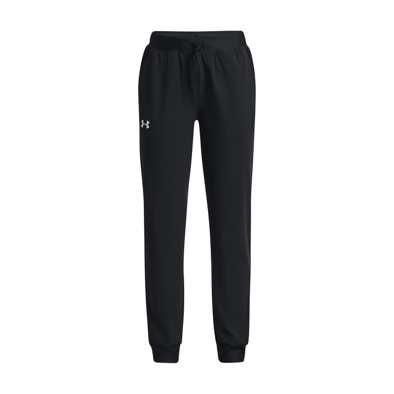 Under Armour Sport Woven girls sweatpants, black