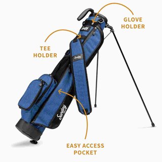 Sunday Golf Loma pencil bag, cobalt blue