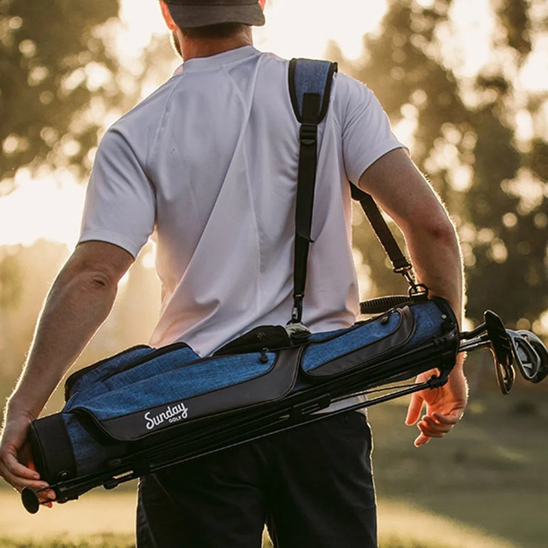 Sunday Golf Loma pencil bag, cobalt blue