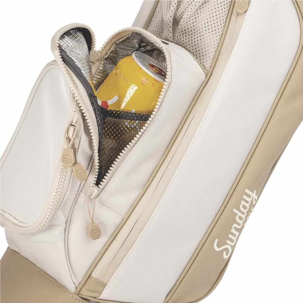 Sunday Golf Loma pencil bag, toasted almond
