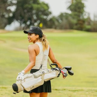 Sunday Golf Loma pencil bag, toasted almond