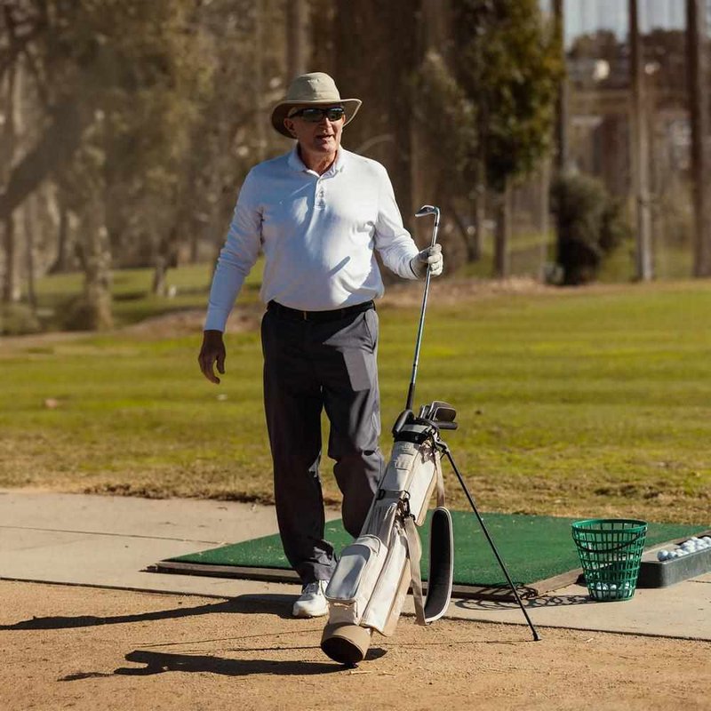 Sunday Golf Loma pencil bag, toasted almond