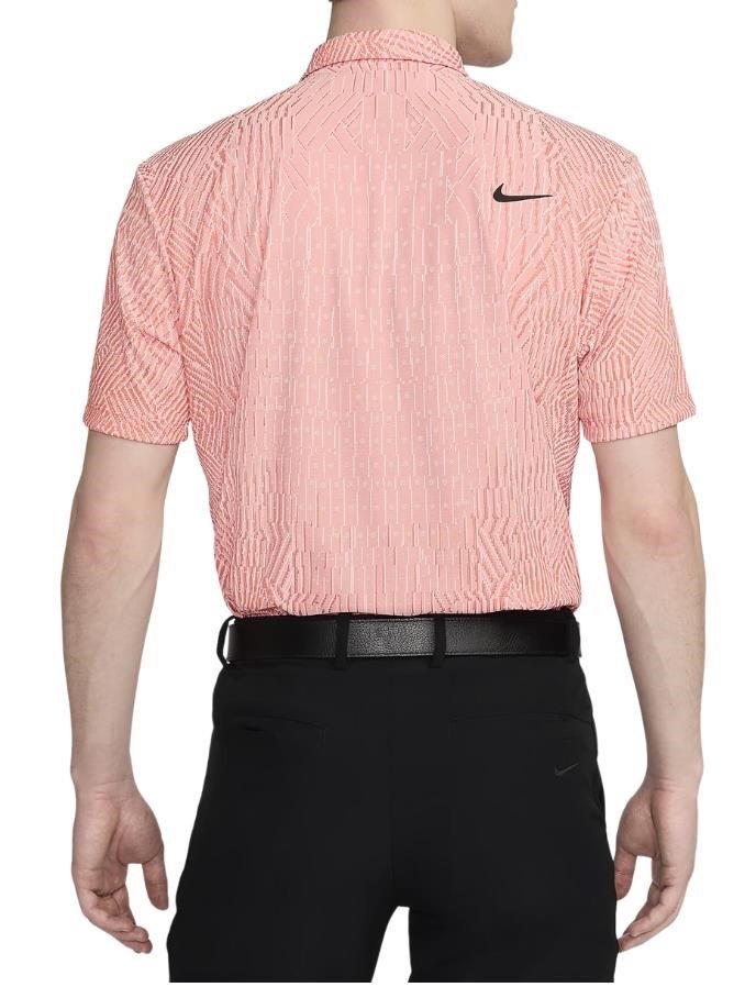 Nike Dri-Fit Tour ADV men's polo, guava ice/madder root