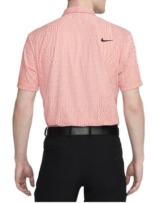 Nike Dri-Fit Tour ADV men's polo, guava ice/madder root