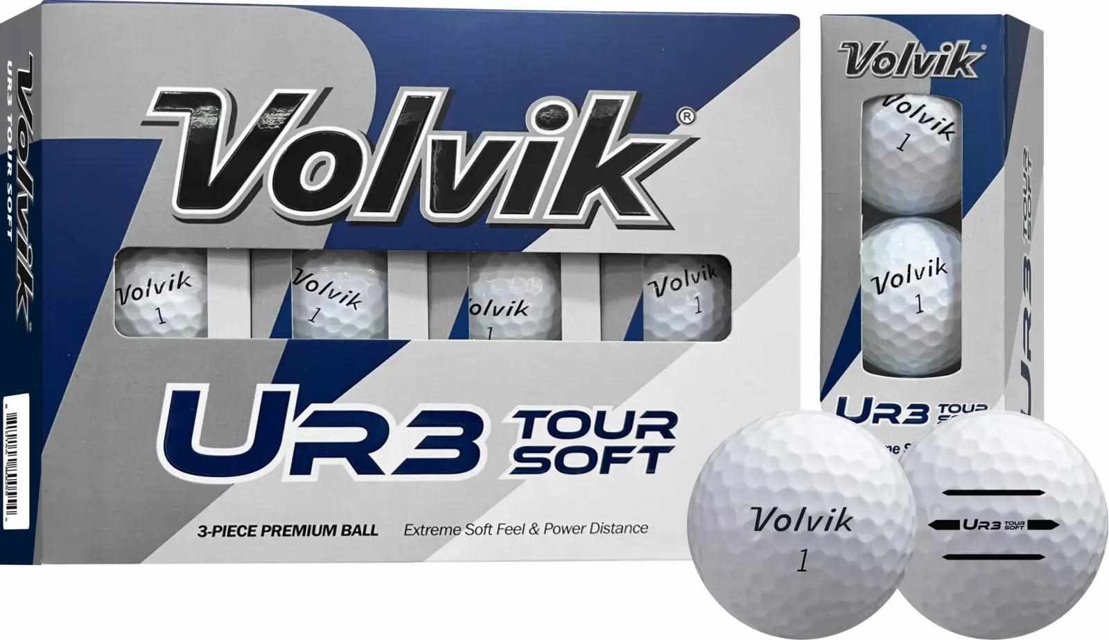 Volvik UR3 Tour Soft golf balls