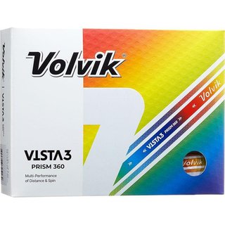 Volvik VISTA 3 PRISM 360 golf balls