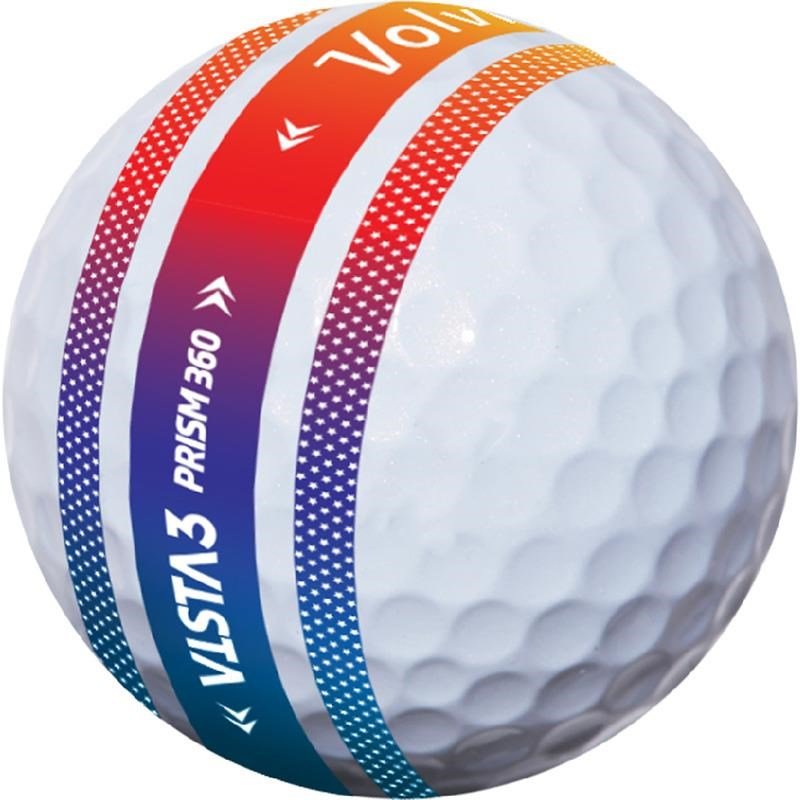 Volvik VISTA 3 PRISM 360 golf balls