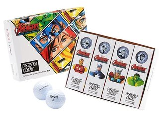 Volvik POWER Soft MARVEL AVENGERS golf balls