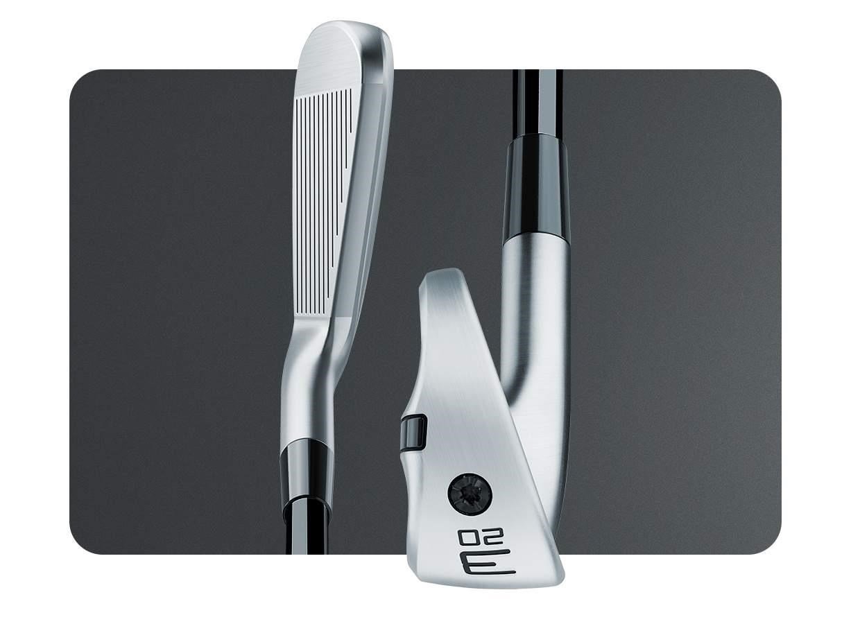 TaylorMade P•UDI Utility men's irons, graphite