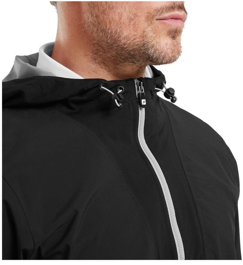 FootJoy HydroLite X Hoodie men's jacket, black