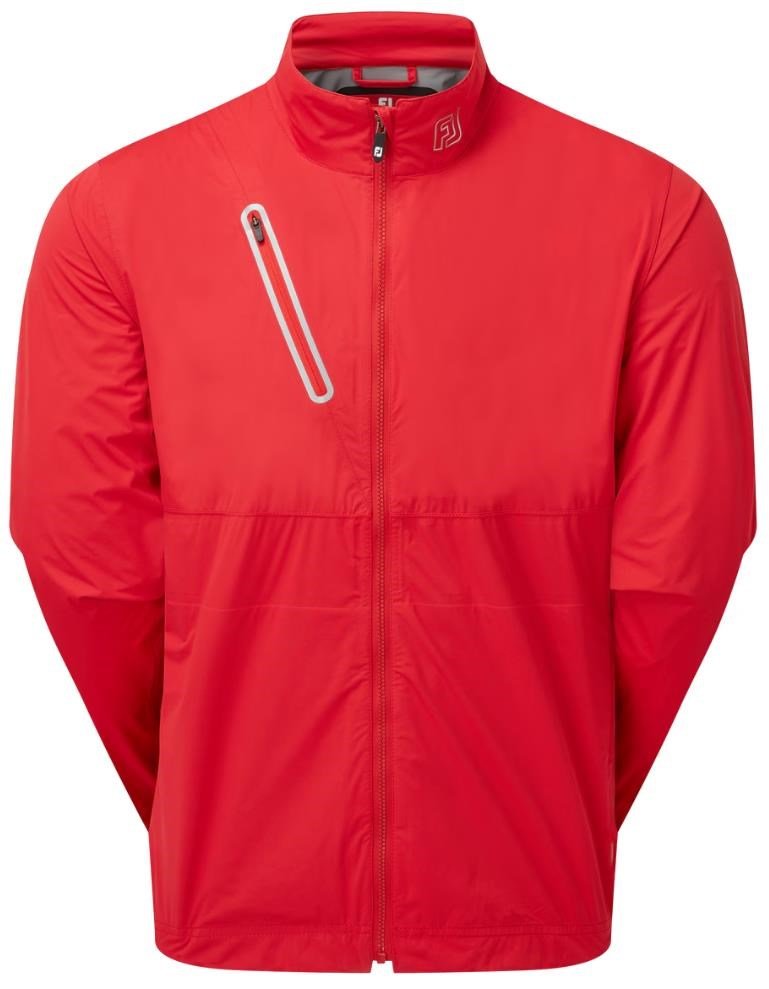 FootJoy HydroKnit men's jacket, bright red