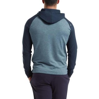 FootJoy ThermoSeries men's pullover hoodie, navy/slate
