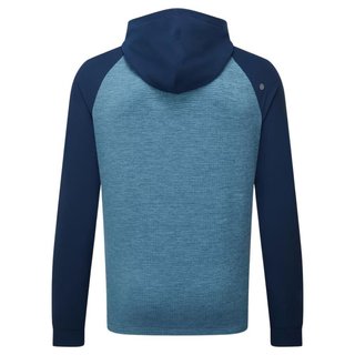 FootJoy ThermoSeries men's pullover hoodie, navy/slate