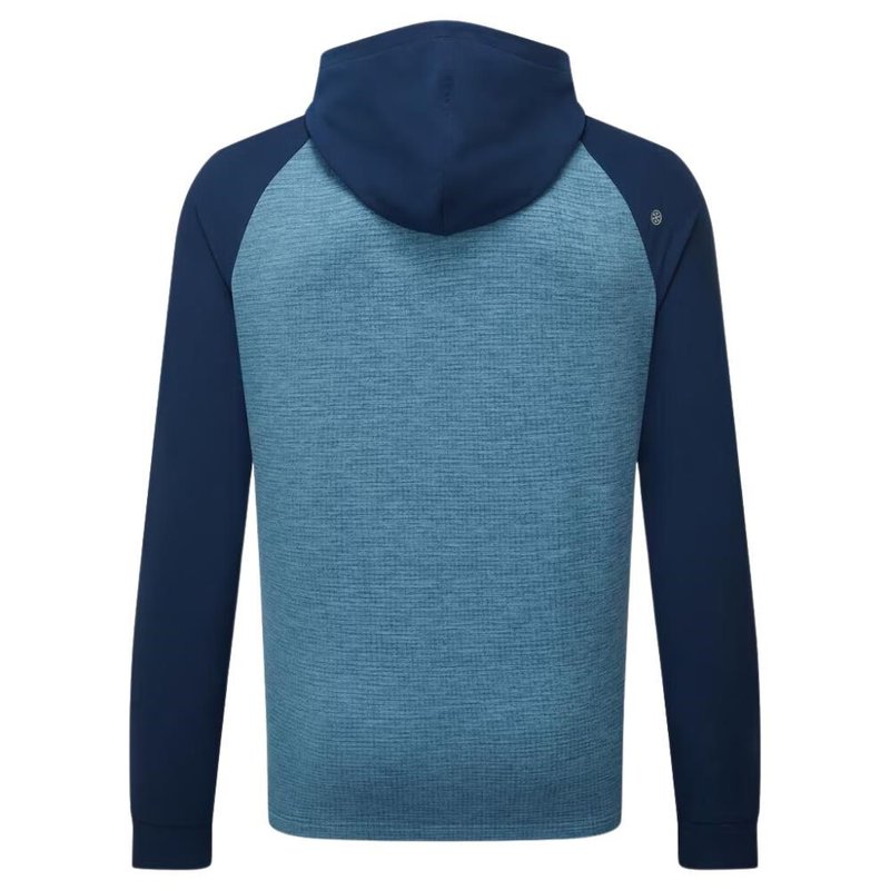 FootJoy ThermoSeries men's pullover hoodie, navy/slate