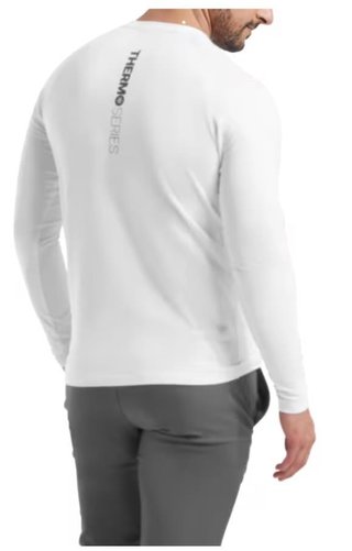 FootJoy ThermoSeries Fleece Baselayer men's top, white