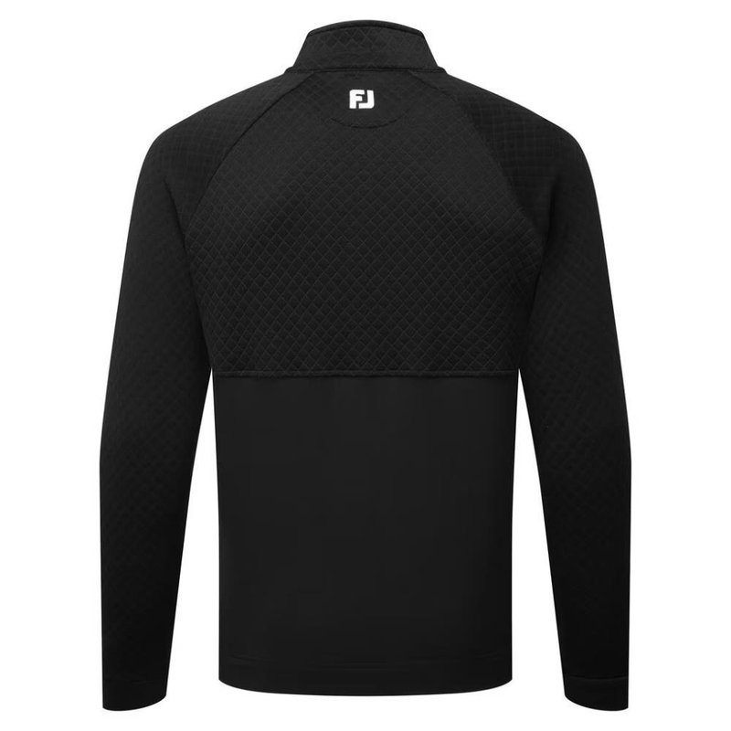 FootJoy Jacquard Thermal Chill-Out men's pullover, black
