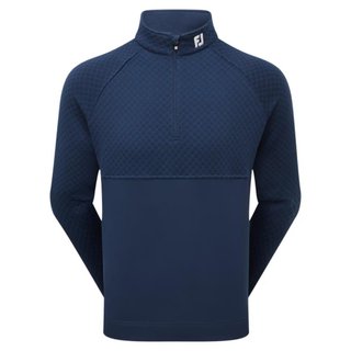 FootJoy Jacquard Thermal Chill-Out men's pullover, navy