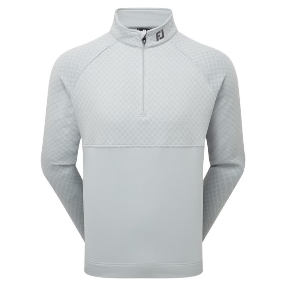 FootJoy Jacquard Thermal Chill-Out men's pullover, grey