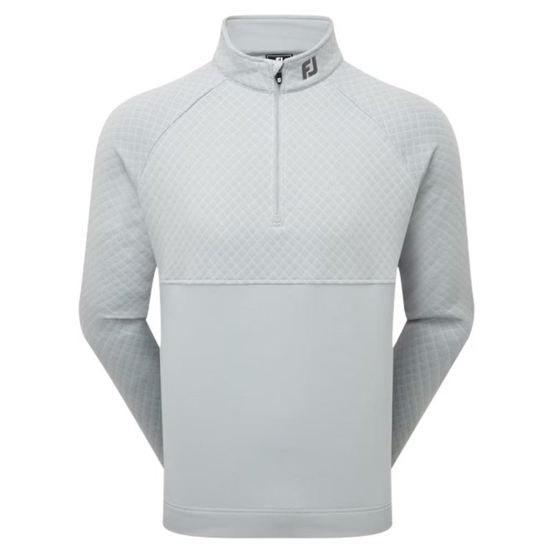 FootJoy Jacquard Thermal Chill-Out men's pullover, grey