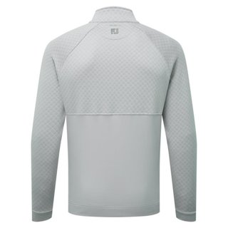 FootJoy Jacquard Thermal Chill-Out men's pullover, grey