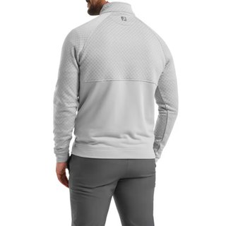 FootJoy Jacquard Thermal Chill-Out men's pullover, grey