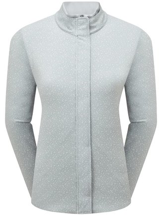 FootJoy ThermoSeries ladies jacket, floral tonal grey