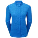 FootJoy ThermoSeries women's jacket, floral tonal blue