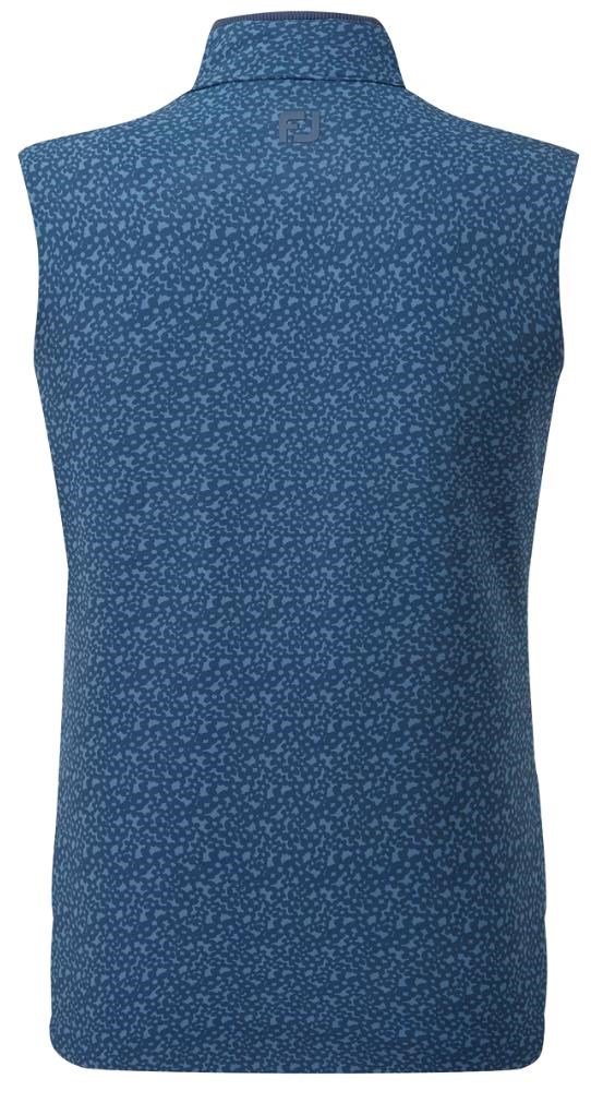 FootJoy ThermoSeries ladies vest, floral tonal navy