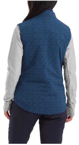 FootJoy ThermoSeries ladies vest, floral tonal navy